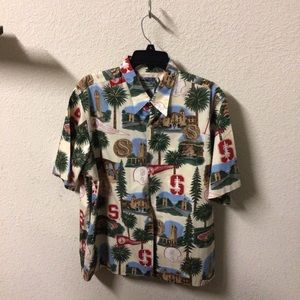 VERY RARE REYN SPOONER STANFORD CARDINAL HAWAIIAN RETRO PENNANTS VINTAGE.